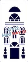 - Stencil 12x27cm Modelo NAV 01 -